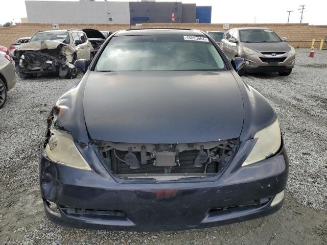 JTHGL46F485030415 - 2008 LEXUS LS 460L BLUE photo 5