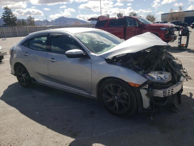 SHHFK7H45JU415496 - 2018 HONDA CIVIC SPORT SILVER photo 4