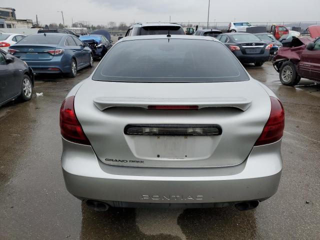 2G2WP582161270784 - 2006 PONTIAC GRAND PRIX SILVER photo 6