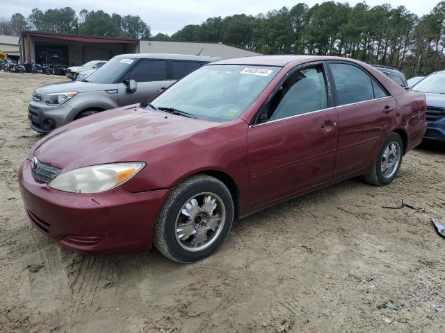 4T1BE32K43U132214 - 2003 TOYOTA CAMRY LE RED photo 1