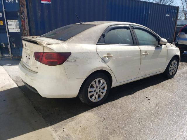 KNAFU4A28C5482243 - 2012 KIA FORTE EX WHITE photo 3