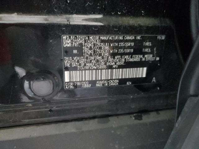 2T3J1RFV2MW158995 - 2021 TOYOTA RAV4 ADVENTURE BLACK photo 13