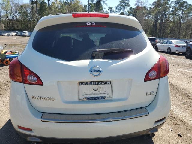 JN8AZ1MU3AW007461 - 2010 NISSAN MURANO S WHITE photo 6