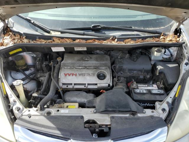 5TDZA22C66S469235 - 2006 TOYOTA SIENNA XLE SILVER photo 12