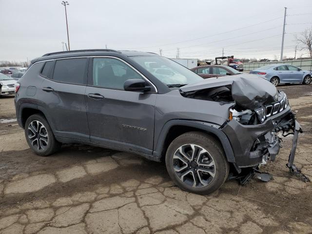 3C4NJDCB1NT204243 - 2022 JEEP COMPASS LIMITED GRAY photo 4