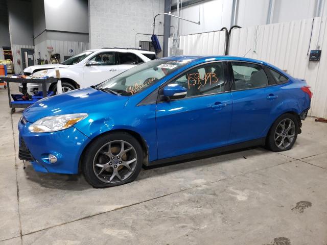 1FADP3F2XEL144206 - 2014 FORD FOCUS SE BLUE photo 1