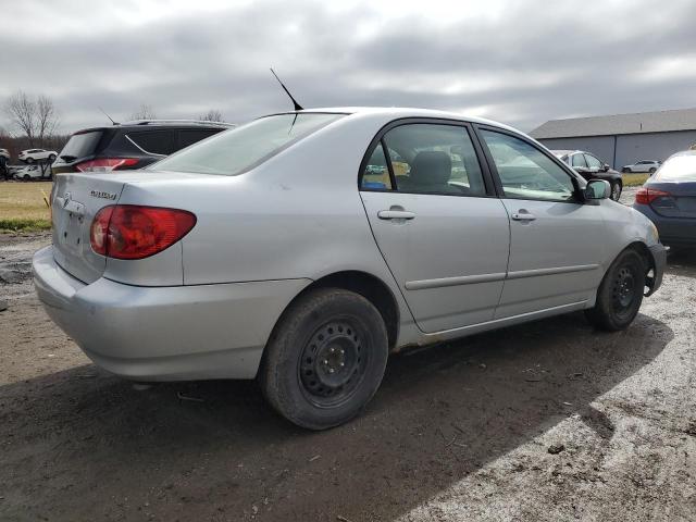 2T1BR32E75C481645 - 2005 TOYOTA COROLLA CE SILVER photo 3