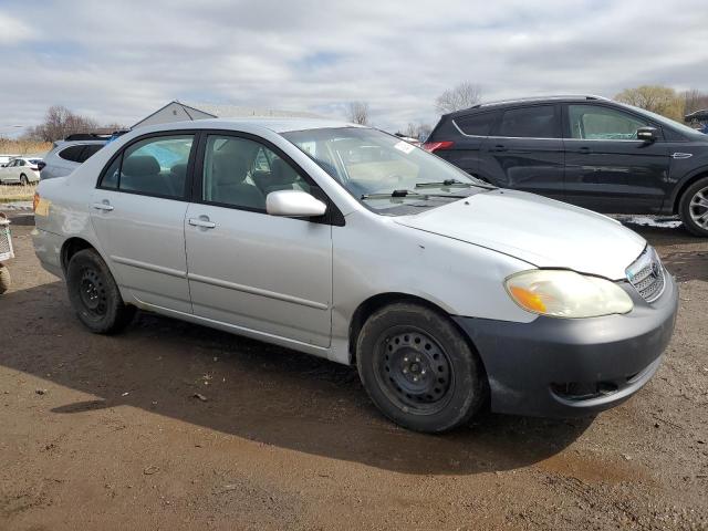 2T1BR32E75C481645 - 2005 TOYOTA COROLLA CE SILVER photo 4