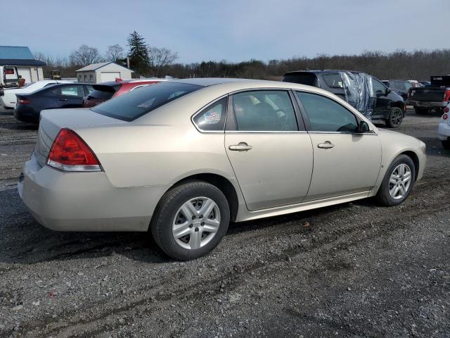 2G1WA5EN0A1100235 - 2010 CHEVROLET IMPALA LS TAN photo 3