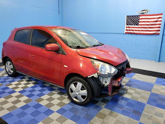 ML32A3HJXHH015528 - 2017 MITSUBISHI MIRAGE ES RED photo 4