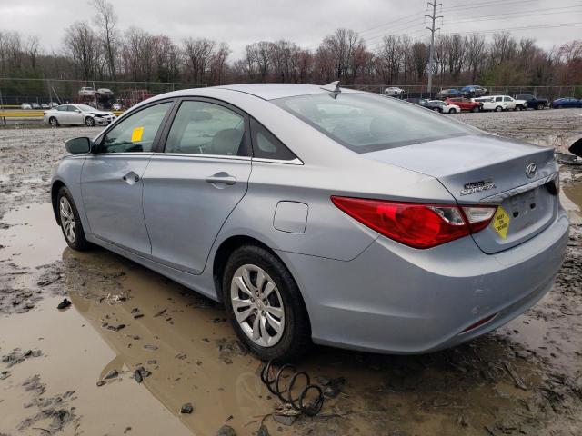 5NPEB4AC2CH381566 - 2012 HYUNDAI SONATA GLS BLUE photo 2