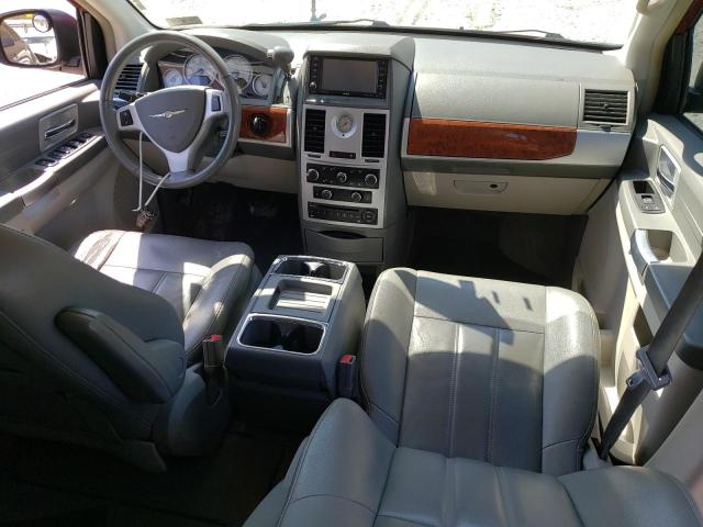2A8HR54P38R709822 - 2008 CHRYSLER TOWN & COU TOURING წითელი ფოტო 8