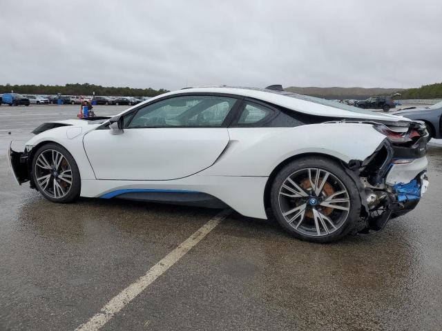 WBY2Z2C53FV391673 - 2015 BMW I8 WHITE photo 2