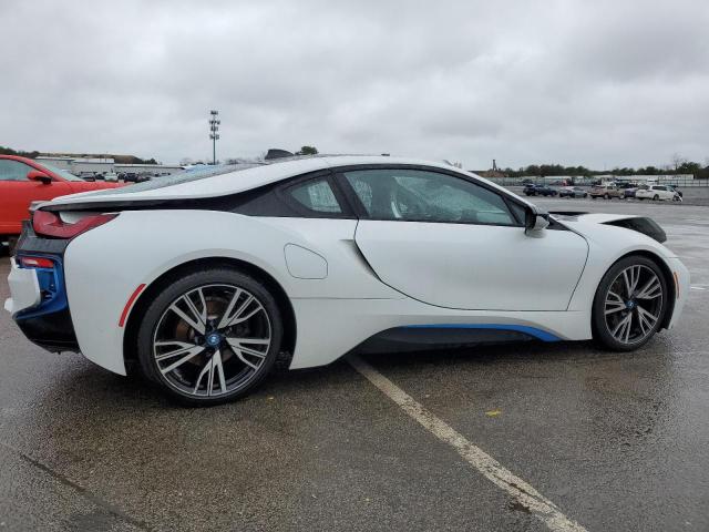 WBY2Z2C53FV391673 - 2015 BMW I8 WHITE photo 3