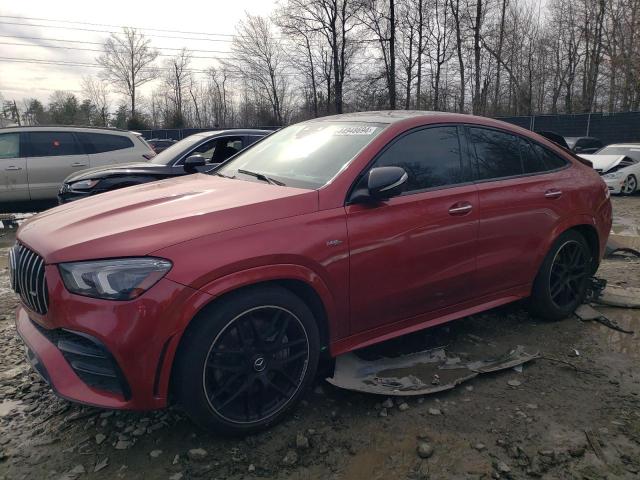 4JGFD6BB5MA293857 - 2021 MERCEDES-BENZ GLE COUPE AMG 53 4MATIC RED photo 1