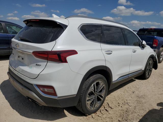 5NMS53AA5KH052908 - 2019 HYUNDAI SANTA FE LIMITED WHITE photo 3