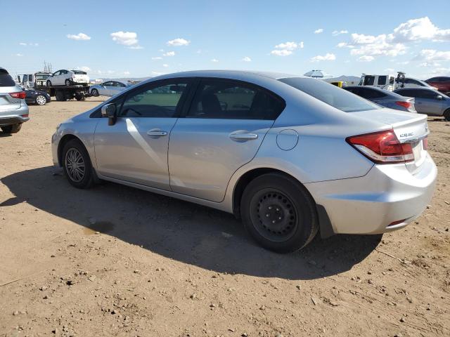 2HGFB2F55FH528321 - 2015 HONDA CIVIC LX SILVER photo 2