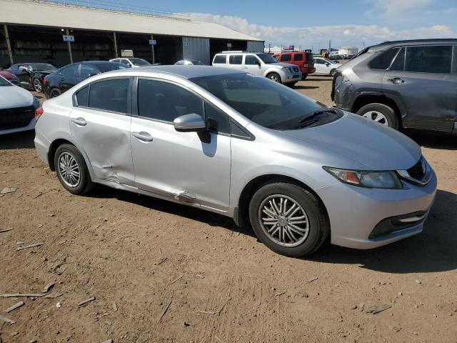 2HGFB2F55FH528321 - 2015 HONDA CIVIC LX SILVER photo 4