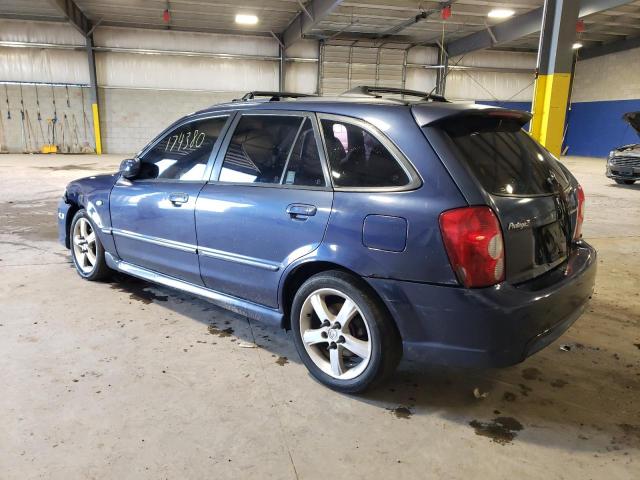 JM1BJ245321634861 - 2002 MAZDA PROTEGE PR5 蓝色 照片 2