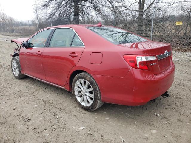 4T1BD1FK5CU033550 - 2012 TOYOTA CAMRY HYBRID RED photo 2