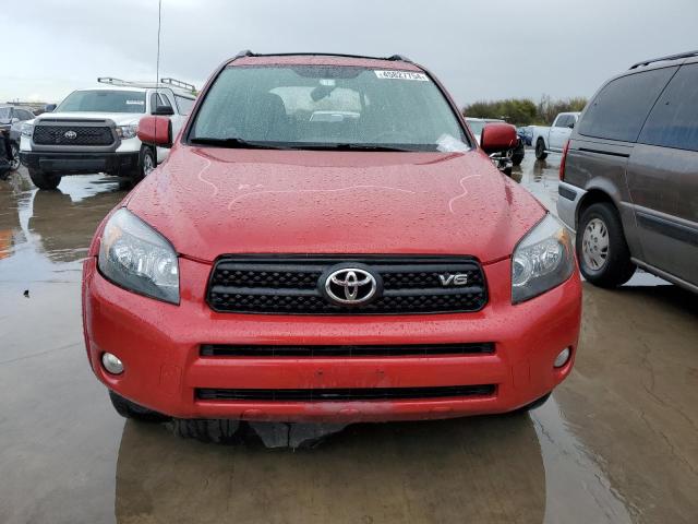 JTMZK32V475008756 - 2007 TOYOTA RAV4 SPORT RED photo 5