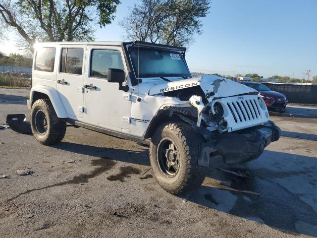 1C4BJWFG1EL310659 - 2014 JEEP WRANGLER RUBICON WHITE photo 4