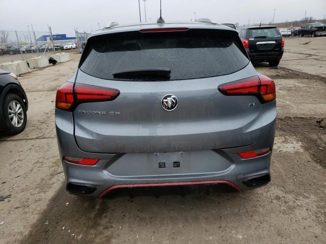 KL4MMDSLXMB112331 - 2021 BUICK ENCORE GX SELECT GRAY photo 6