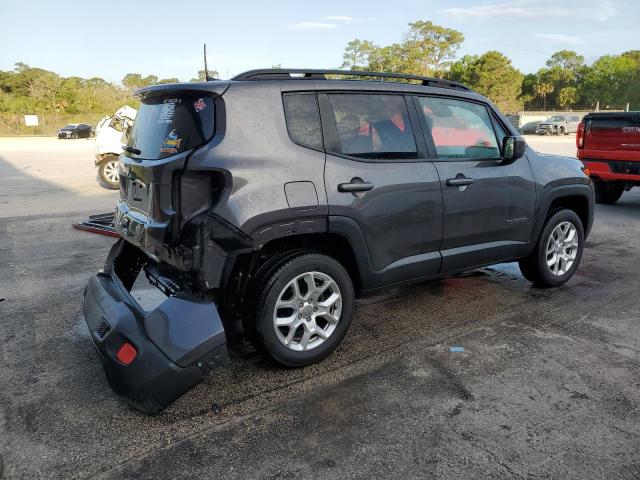 ZACCJBBB0JPG99890 - 2018 JEEP RENEGADE LATITUDE GRAY photo 3