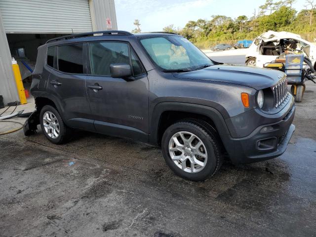 ZACCJBBB0JPG99890 - 2018 JEEP RENEGADE LATITUDE GRAY photo 4