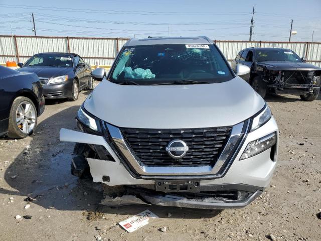 5N1BT3CA3NC734591 - 2022 NISSAN ROGUE SL SILVER photo 5