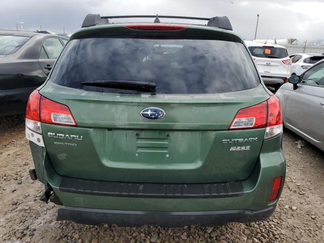 4S4BRBMC2E3224290 - 2014 SUBARU OUTBACK 2.5I LIMITED GREEN photo 6