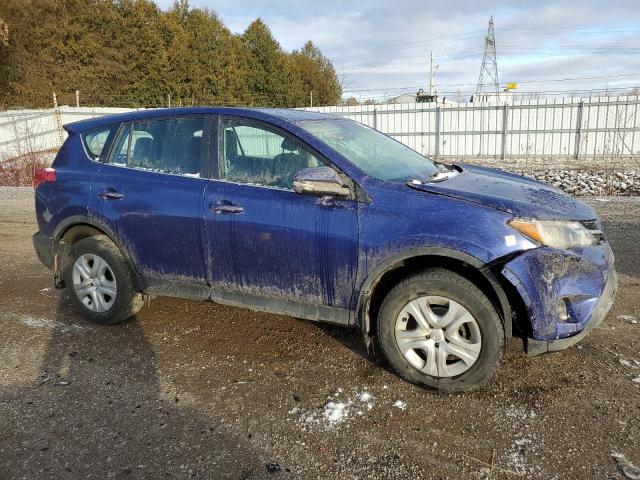 2T3ZFREV0EW096097 - 2014 TOYOTA RAV4 LE BLUE photo 4