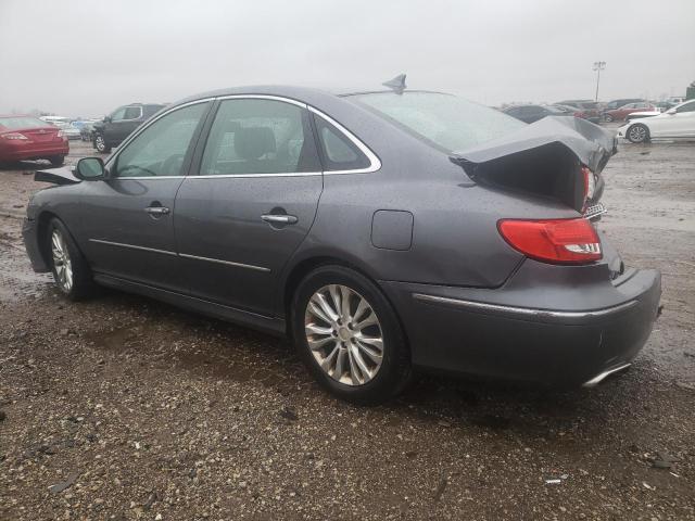 KMHFC4DF2BA544354 - 2011 HYUNDAI AZERA GLS GRAY photo 2