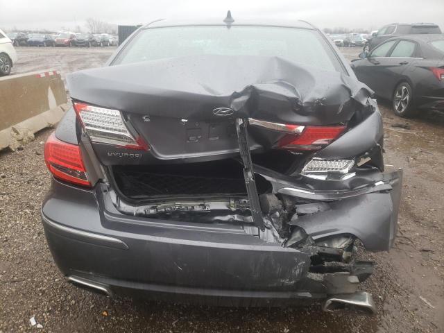 KMHFC4DF2BA544354 - 2011 HYUNDAI AZERA GLS GRAY photo 6