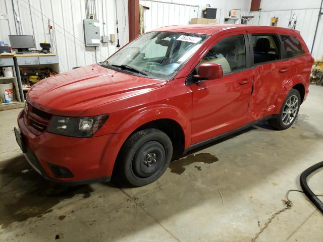 3C4PDDEG0KT738631 - 2019 DODGE JOURNEY GT RED photo 1