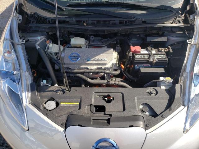 JN1AZ0CPXCT018529 - 2012 NISSAN LEAF SV SILVER photo 11