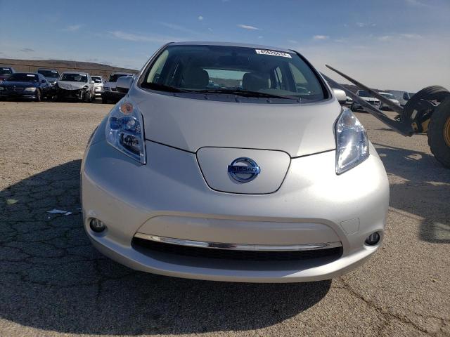 JN1AZ0CPXCT018529 - 2012 NISSAN LEAF SV SILVER photo 5