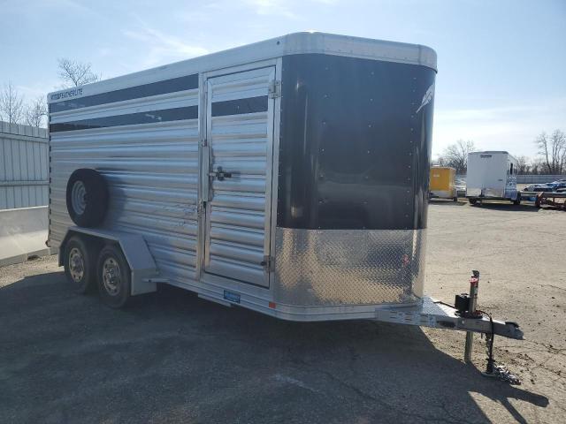 4FGA21621NC156030 - 2022 FEATHERLITE MFG INC TRAILER BLACK photo 1