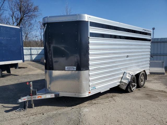 4FGA21621NC156030 - 2022 FEATHERLITE MFG INC TRAILER BLACK photo 2