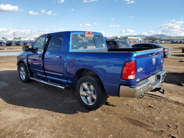 3C6RR7LT4JG140276 - 2018 RAM 1500 SLT BLUE photo 2