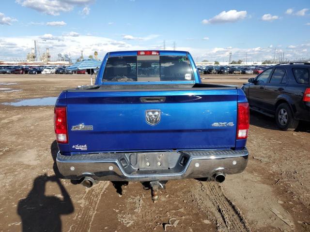 3C6RR7LT4JG140276 - 2018 RAM 1500 SLT BLUE photo 6