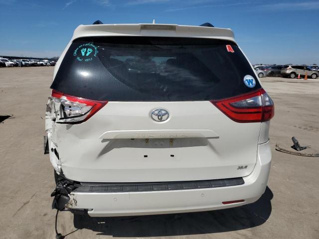 5TDYZ3DC6LS083983 - 2020 TOYOTA SIENNA XLE WHITE photo 6