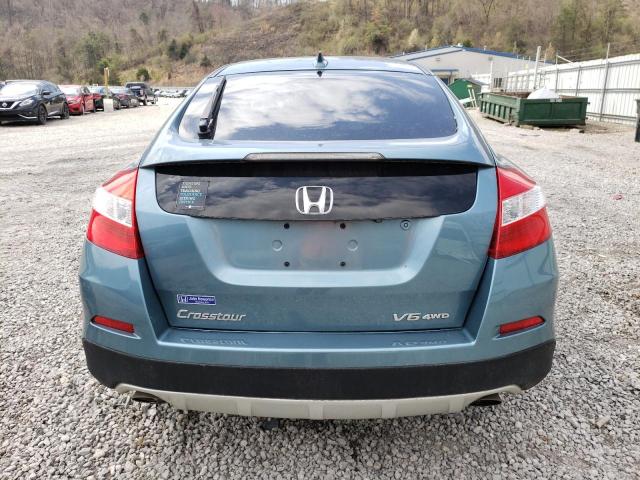 5J6TF2H51EL002928 - 2014 HONDA CROSSTOUR EXL BLUE photo 6