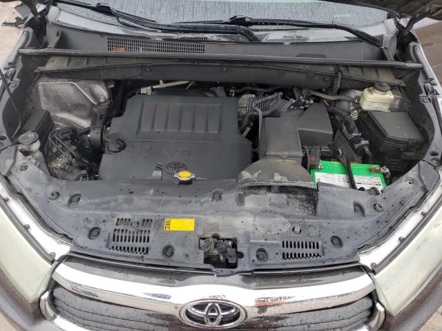 5TDJKRFH9FS144748 - 2015 TOYOTA HIGHLANDER XLE CHARCOAL photo 12