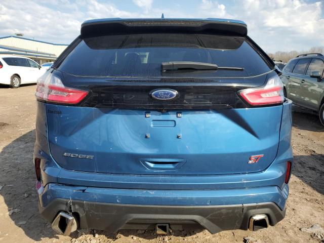 2FMPK4AP4KBB39900 - 2019 FORD EDGE ST BLUE photo 6