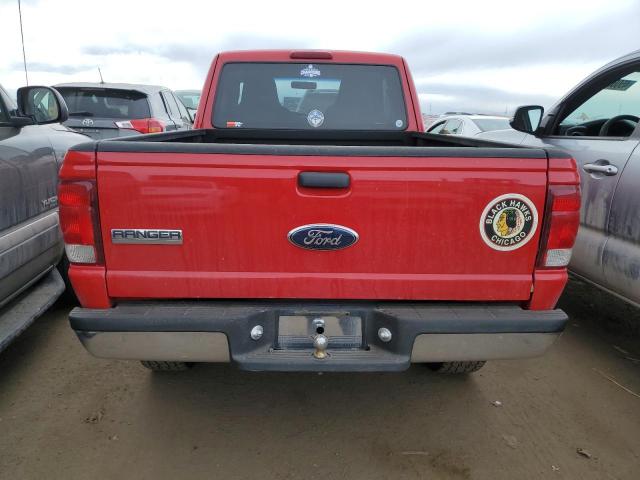 1FTZR45E65PA42499 - 2005 FORD RANGER SUPER CAB RED photo 6