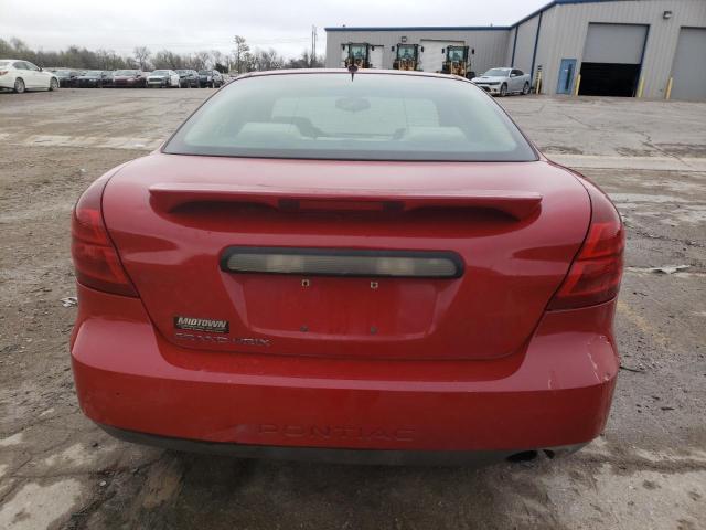 2G2WP552581191349 - 2008 PONTIAC GRAND PRIX 红色 照片 6