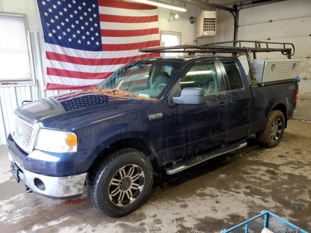 1FTPX14B06NB06515 - 2006 FORD F-150 BLUE photo 1