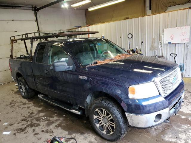 1FTPX14B06NB06515 - 2006 FORD F-150 BLUE photo 4