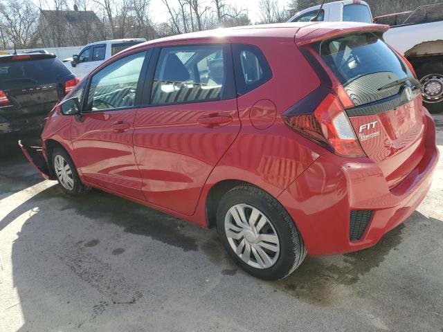 3HGGK5H5XFM774947 - 2015 HONDA FIT LX RED photo 2